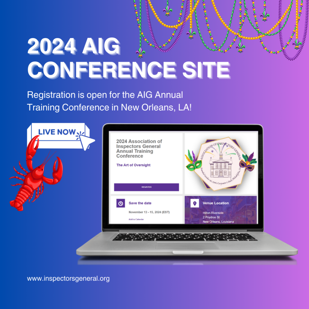 Displaying a picture of a computer with the Conference website displayed.