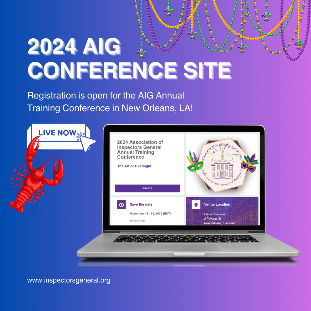 Displaying a picture of a computer with the Conference website displayed.